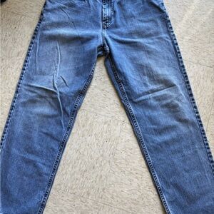 Lee Men's Straight Blue Jeans